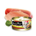 Fussie Cat Tuna with Salmon (黑鑽吞拿魚+ 三文魚) 80g X 24 罐